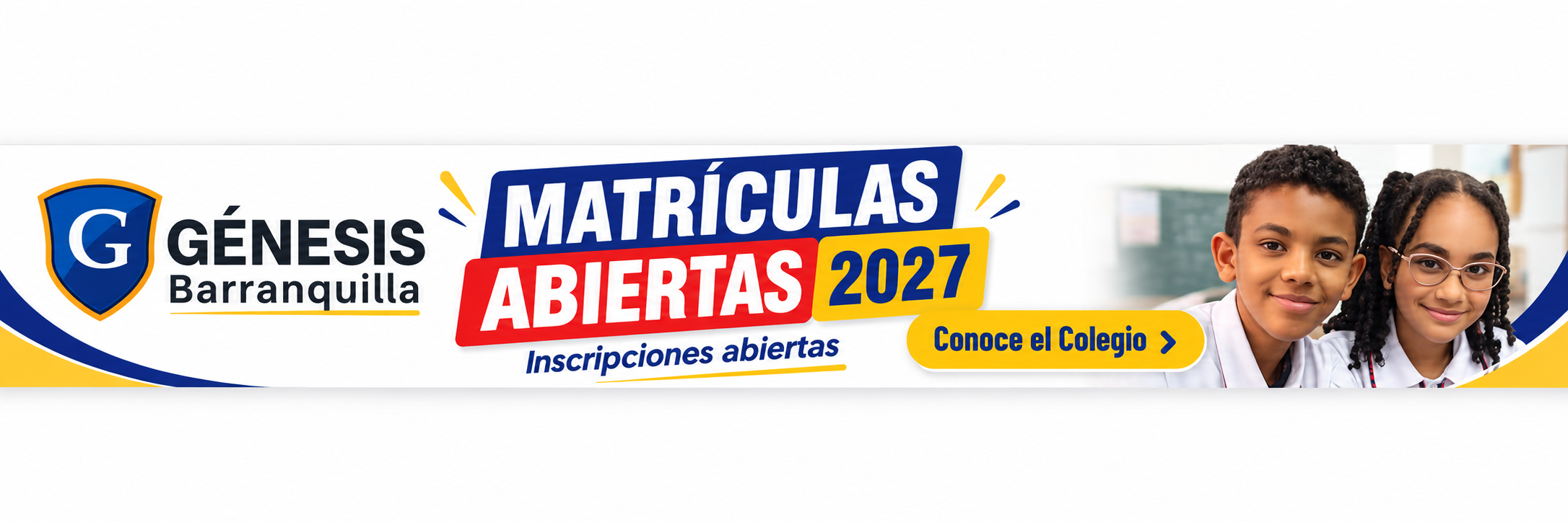 EL COLEGIO GENESIS MATRICULAS ABIERTAS